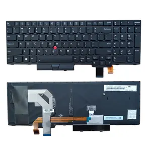 Keyboard Baru untuk IBM Lenovo ThinkPad Laptop T570 T580 dengan Backlit SP UK GR HB BE IT EU US