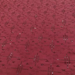 Tela de Seda Cruda de Poliéster Tejida Elegante, Textil Suave y Ligero de Primera Calidad para Acolchado, Costura, Manualidades, Decoración del Hogar, Prendas de Vestir - Product Image 4