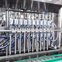 Machine de remplissage automatique de liquides ZXSMART à 10 pistons pour engrais liquides et produits de blanchiment, 100-5000 ml, 30-50 BPM