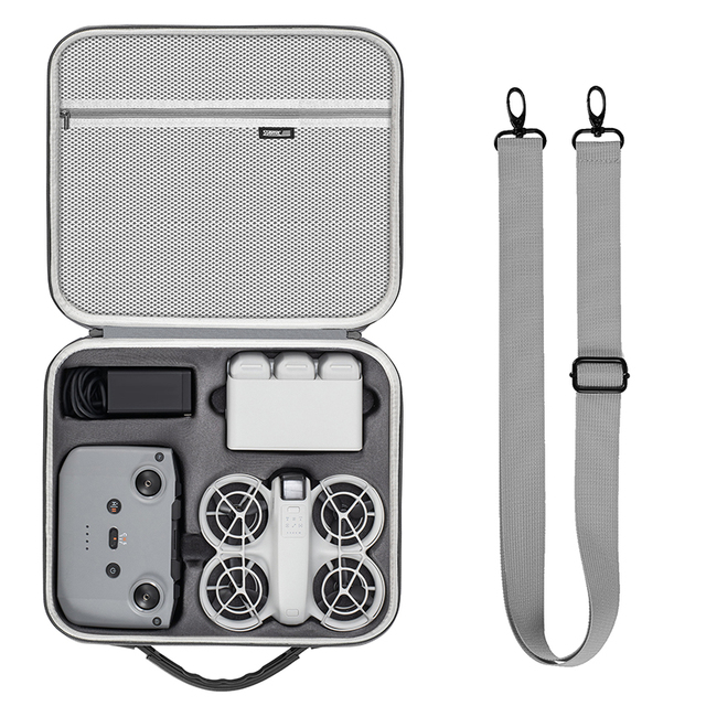 For Compatible NEO 2 Fly More Combo RC N1 N2 N3 Waterproof PU Carrying Bag Storage Case Shockproof Travel Outdoor Durable