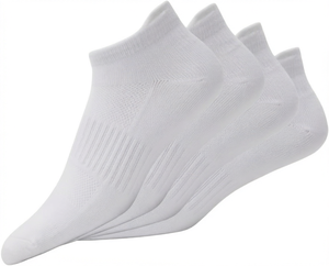Chaussettes fines à cinq orteils pour hommes, en coton respirant, avec logo personnalisé, anti-odeur, anti-transpiration, antibactériennes, séchage rapide, blanc et noir, en ramie - Product Image 1