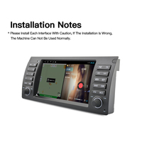Lecteur multimédia Android 12 Car GPS Navigation Auto Screen CarPlay Pour BMW X5 E53 2000-2005 Radio Magnétophone DSP WIFI MAPS