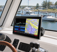 Monitor Marino para Barcos de Pesca de 12.1 Pulgadas, IP68 Impermeable, 1920x1200, Alto Brillo 1500nits, Uso en Exteriores, Unión Óptica
