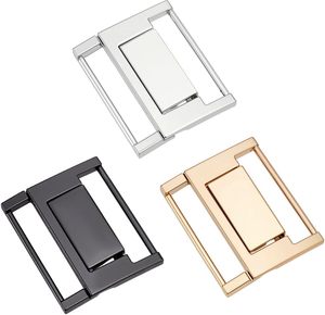 Sets Colors Alloy Belt Buckles Metal Hook Buckle Fastening Accessories For <b>Jackets</b> Coats Backpack - Product Image 1
