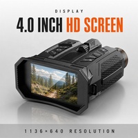 Цифровой монокуляр ночного видения для охоты и кемпинга, 48 МП и 4K UHD, 16 часов работы от батареи, полноцветное изображение