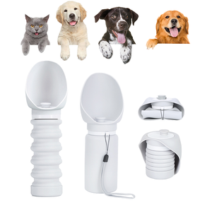 Botella de Agua Plegable para Mascotas, Portátil, a Prueba de Fugas, Libre de BPA, de Silicona Sólida, Elegante, Ligera, para Viajes al Aire Libre, Perros Pequeños - Product Image 1