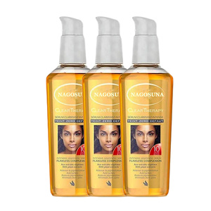 NAGOSUNA Soins de la peau Ensemble complet <span class=keywords><strong>Crème</strong></span> anti-rides Sérum éclaircissant Gel nettoyant de base et entretien de la peau jeune Huile - Product Image 2