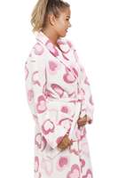Peignoir en polaire super doux blanc de qualité supérieure, robe de chambre en flanelle surdimensionnée, vêtements de nuit de luxe pour femmes adultes, chemises de nuit pour femmes