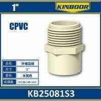 Adattatore maschio da 1 pollice CPVC per connettori e adattatori per uso industriale e idraulico - Product Image 1