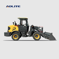 Chargeuse sur pneus télescopique diesel chinoise AOLITE 620C 2 tonnes, articulée, petite, tout-terrain, compacte, pelle frontale, CE