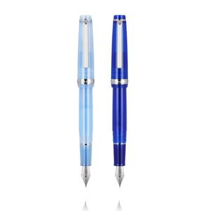 Pluma Estilográfica de Plástico Shanghai Jinhao 82 con Acabado Cromado - Product Image 1