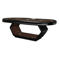 Table de roulette ronde personnalisée de luxe de haute qualité Table de jeu de mahjong haut de gamme exquise