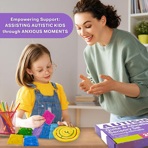 Autisme Thérapie Sensorielle Fidget Toys Produits Soulagement De L'anxiété Anti-Stress Push Pops Kits De Moteurs Oraux Sensoriels En Silicone Pour L'autisme - Product Image 6