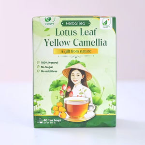 Té Botánico de Alta Calidad para la Salud, Mezcla de Hoja de Loto y Camelia Amarilla, Empaque Premium en Caja, 40 Bolsitas de Té por Caja, 2 - Product Image 1