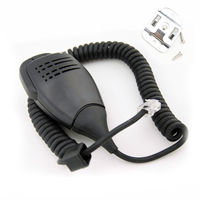 Cordon enroulé pour microphone haut-parleur PMMN4007A, compatible avec les radios bidirectionnelles Motorola GM300 GM338 GM3688 GM3188
