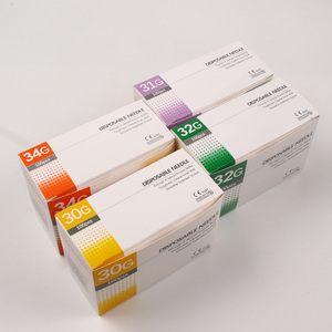 100 Pièces/Boîte Aiguilles de Tatouage Esthétiques Indolores 30G13MM 32G4MM 34G8MM 29G13MM Aiguilles Injecteur Stériles Ultra-Fines Outils pour Paupières - Product Image 4