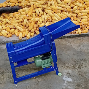 Đa chức năng nhỏ cho ăn tự động mini điện Ngô tuốt lúa Ngô-Cối máy - Product Image 4