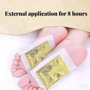 Patch pour les pieds Detox à base de plantes naturelles-Crème pour les pieds de médecine chinoise portable et sûre qui soulage la fatigue des deux pieds - Product Image 2