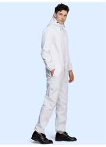 EMI/EMF/koruyucu dayanıklı giyim işçiler için elektromanyetik koruma Anti radyasyon takım 50% gümüş elyaf astar - Product Image 6