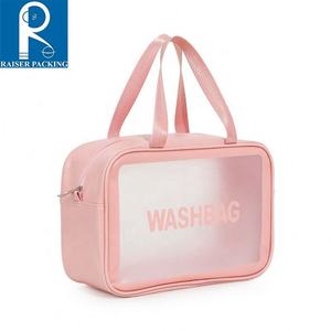 Bolsa de Cosméticos Transparente de Plástico Impermeable con Diseño de Caramelos y Logotipo Personalizado, con Cierre, Color y Tamaño Personalizables para Mujer - Product Image 5