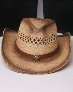 Sombrero de Paja Natural de Rafia para Mujer, Estilo Vaquero/Jazz, para la Playa y Ocasiones de Verano - Product Image 6