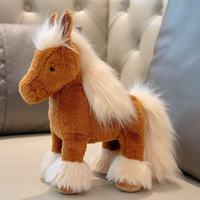 Peluche Cheval Super Douce Personnalisée en Gros, Jouet en Peluche Rembourré en Coton pour Enfants