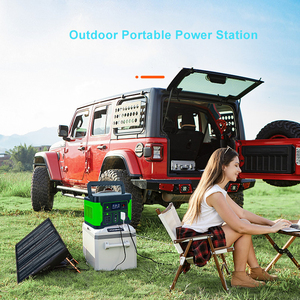 สถานีไฟฟ้าพกพา 600W เหมาะสำหรับใช้งานกลางแจ้ง 110V 220V เครื่องกำเนิดพลังงานแสงอาทิตย์สำหรับกรณีฉุกเฉิน - Product Image 3