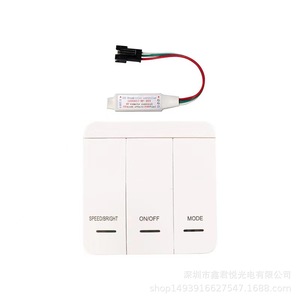ตัวควบคุมการไหลของแสง LED สีเดียว 5V-24V ไร้สาย ไม่ต้องเดินสายไฟ สำหรับไฟแถบ LED - Product Image 5