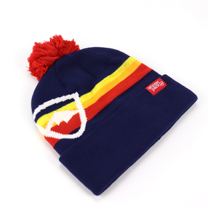 หมวกไหมพรมปอมอะคริลิคสำหรับผู้ชายและผู้หญิงหมวกบีนนี่ทำจากอะคริลิคพร้อมฉลากแบรนด์ของคุณหมวกกอล์ฟหมวกถัก - Product Image 3