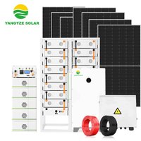 Sistema de Energía Fuera de la Red de 100KW, Banco de Baterías para Kits de Sistemas de Energía Solar Comercial Fuera de la Red, Planta de Energía de 1mw