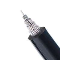 Cable de Alimentación Aéreo de Aluminio Desnudo ABC con Aislamiento XLPE, Voltaje Nominal 0.6/1KV para Transmisión de Energía Aérea