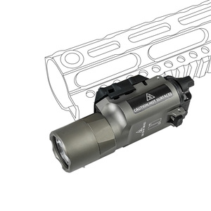 Lwxc kim loại chiến thuật đèn pin x300u Scout ánh sáng ngoài trời lĩnh vực ánh sáng đèn pin momentary + liên tục Chức năng kép chuyển đổi - Product Image 5