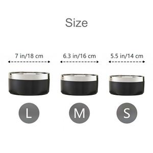 Personalized <b>Dog</b> <b>Bowl</b>, Custom Name Stainless Steel <b>Dog</b> Food & Water <b>Bowls</b>, Anti-Slip Cat Feeder, Customized Pet Gift - Product Image 6