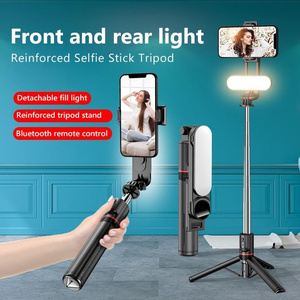 Dodoup L15 Monopod Từ Xa Màn Trập Điền Ánh Sáng Cho Iphone Samsung Xiaomi Điện Thoại Chủ Tripod Không Dây Bluetooth Ảnh Tự Sướng Thanh - Product Image 3