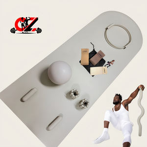 CZFIT Tabla de Pilates Plegable Multiusos Mejorada, Equipo Deslizante para Ejercicios Abdominales, Set de Accesorios de Pilates - Product Image 1