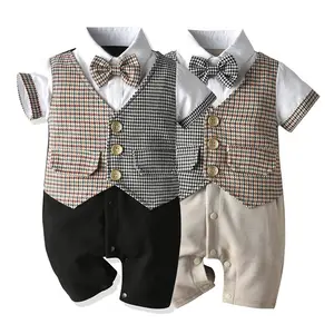 Baby kleidung für Jungen Baby Abend anzug Großhandel Einzelhandel Sommer Neugeborene Kleidung Set