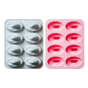 Moldes de Silicona Antiadherentes con Diseño de Aleta de Tiburón, Reutilizables, de Grado Alimenticio, Lindos Moldes Magnéticos de Silicona para Chocolate, Dulces y Hielo - Product Image 1