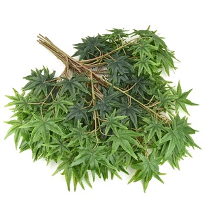 Cao Cấp Giả Cây Chi Nhánh Bất Cảm Ứng Nhân Tạo <span class=keywords><strong>Maple</strong></span> Lá Cho Tổ Chức Sự Kiện Trang Trí - Product Image 1