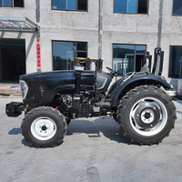 Tracteur agricole diesel 4x4 de haute qualité et durable avec chargeur frontal, 90 ch, 100 ch, pour serre