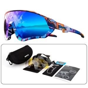 <span class=keywords><strong>Kapvoe</strong></span> hommes femmes cyclisme lunettes de soleil vtt vélo lunettes polarisées cyclisme lunettes sport randonnée équitation lunettes - Product Image 1