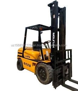 Montacargas Hyundai de 3.5 Toneladas, Manual, Hidráulico, Diésel, Modelo 2022, Tracción 4x4, Desplazamiento Lateral, Motor Japonés, 1 Año de Garantía, CE EPA, Usado, 3M - Product Image 1