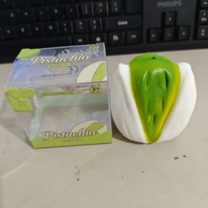 ของเล่นบล็อกต่อรูปพิสตาชิโอเนื้อนุ่ม, ของเล่นบีบสัมผัส ASMR เสียงกรอบๆ, ของเล่นบรรเทาความเครียดสำหรับนิ้วมือ, ของเล่นน่ารักรูปถั่ว, เหมาะสำหรับเด็ก - Product Image 3