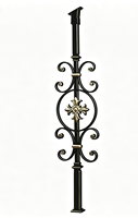 Grille coulissante en acier moderne, durable et écologique pour balcon, villa, terrasse, portail décoratif, accessoires de rampe d'escalier