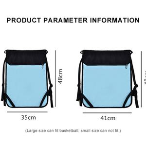 Sacs à dos à cordon en polyester pour enfants, design usine, pour la natation, la plage, le sport, DIY, sacs de rangement personnalisés en nylon - Product Image 2