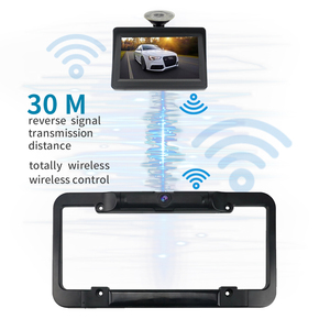 Iposter 4.3 "không dây năng lượng mặt trời điện phía sau xem màn hình chúng tôi tấm giấy phép máy ảnh - Product Image 2