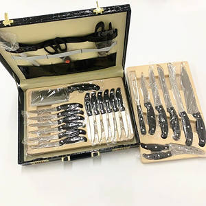 Juego de Cuchillos de Cocina Profesional de Acero Inoxidable de 25 Piezas con Estuche, Afilador de Utensilios de Cocina, Cuchillos de 8 Pulgadas - Product Image 2