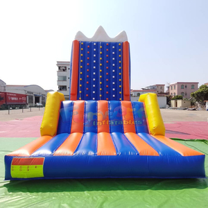 Giant outdoor portable jeux gonflables climbing walls rock climb <b>inflatables</b> games for kids - Product Image 2