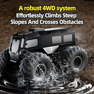 Vehículo Anfibio RC D904 Sherpa 4WD <span class=keywords><strong>de</strong></span> Gran Tamaño - Control Remoto 2.4G, <span class=keywords><strong>Modo</strong></span> Dual Tierra-Agua, Alta/Baja Velocidad, Auto Todoterreno para Escalar - Product Image 2