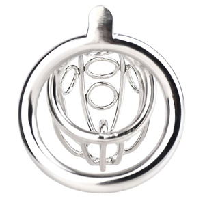 Dispositivo de Castidad Masculino FRRK 304 de Acero Inoxidable, Jaula para Pene con Candado de Metal PA, Jaula de Bondage para Pene, Juguetes Sexuales para Hombres - Product Image 6