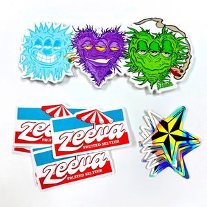 Pegatina Personalizada Troquelada, Pegatina de Vinilo Impermeable, Pegatina de PVC Premium para Uso en Exteriores, Decoración para Botellas de Agua y Laptops - Product Image 4